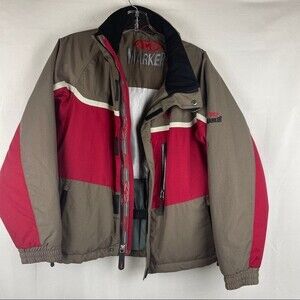 Marker boy sky snow jacket vented armpit size 8 M